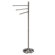 Gatco 3-Arm Floor Towel Stand in Satin Nickel