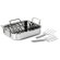 Calphalon Tri-Ply Stainless Steel 14" Roaster with Rack and Lifters
