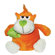Hagen Dogit Luvz Small Barnyard Friends Plush Dog Toy