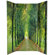 Oriental Furniture 6 Feet Tall Double Sided Path of Life Canvas Room Divider