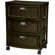 Oriental Furniture 23" Chest of Drawers in Black