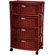 Oriental Furniture 29" Chest of Drawers in Mahogany