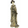 Oriental Furniture 17" Geisha Figurine with Small Bow Kimono