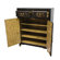 Oriental Furniture 2 Drawer Chest in Black Lacquer