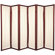 Oriental Furniture Helsinki Shoji Room Divider in Rosewood
