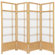 Oriental Furniture Low Kumo Classic Shoji Room Divider in Natural
