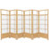 Oriental Furniture Low Kumo Classic Shoji Room Divider in Natural