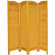 Oriental Furniture 72" Classic Venetian Room Divider in Honey