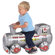 Metro Design 2 Pack Value Set: Ride On Locomotive / Ride On Fire Engine