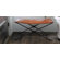 CG Sparks Woven Leather and Iron Entryway Bench