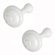 Versailles Home Fashions Exotique Wood Holdback in White