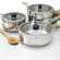 Natural Home Eazistore Stainless Steel 10-Piece Cookware Set