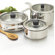 Natural Home Eazistore Stainless Steel 10-Piece Cookware Set