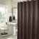 M. Style Waves Shower Curtain in Chocolate