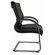 Amstyle Freischwinger "Milano Visitor" in Schwarz / Chrom