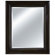 Imagination Mirrors Urban Allure Wall Mirror in Burnt Sepia Brown