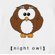Spunky Stork Night Owl Organic One Piece