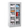 Sandusky Cabinets Clearview Tall Storage Cabinet with Sliding Clear Doors