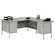 Sandusky Cabinets 42" W L-Shaped Executive Desk with Right Return