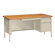 Sandusky Cabinets Steel Teachers Desk with Pierced Side Panels