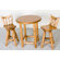 Northwoods Billiards Swivel Log Bar Stool