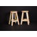Northwoods Billiards Log Pub Stool