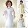 Carpatina Clothes Pattern Doll Empire Dress and Gloves