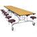 National Public Seating Mobile Cafeteria Stool-Table