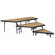 National Public Seating Stage Pie Riser Set in Carpet