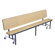 National Public Seating Mobile Convertible Bench Unit