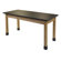 National Public Seating Chem Res Top and Dual Book Compartment Science Lab Table