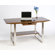 Directions East Breeze Computer Desk with Stainless Steel Legs