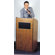 Oklahoma Sound Corporation iscratAristocrat Floor Sound Lectern #6010
