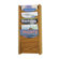 Safco Products Company 5 Pocket Wood Magazine Rack