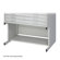 Safco Products Company Facil Flat Small File High Base in Light Gray