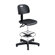 Safco Products Company Height Adjustable Drafting Stool with Footring