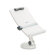 Safco Products Company Ergo-Comfort Glare-Free Desktop Copyholder, Plastic, Light Gray                                                              