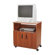 Safco Products Company Wooden Mobile Machine Stand in Cherry