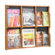 Safco Products Company Expose Six Magazine and Twelve Pamphlet Display Wall Rack