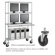 Safco Products Company Caster Kit for Wire LAN Management System
