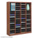Safco Products Company E-Z Store Wood 52 1/4" Literature Organizer