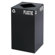 Safco Products Company Public Square Recycling Container in Black