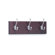 Safco Products Company Three-Hook Wood Coat Rack