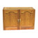 Vinotemp 2 Door Oak Wine Cooler Credenza with Furniture Trim