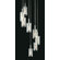 Sonneman Zylinder Contemporary 8 Light Linear Foyer Pendant
