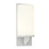 Sonneman Ovulo 12.5" Two Light Wall Sconce in Satin White