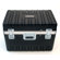 Platt Heavy-Duty ATA Case with Wheels and Telescoping Handle in Black: 16.25 x 27.5 x 19.25