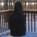 The Blue Rooster Extra Large Chiminea Cover in Black