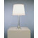 Robert Abbey Lucidity Accent Table Lamp in Acrylic with Silver Plated Accents