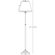 Robert Abbey Kintetic Floor Lamp in Antique Natural Brass with Ascot Bone Fabric Shade